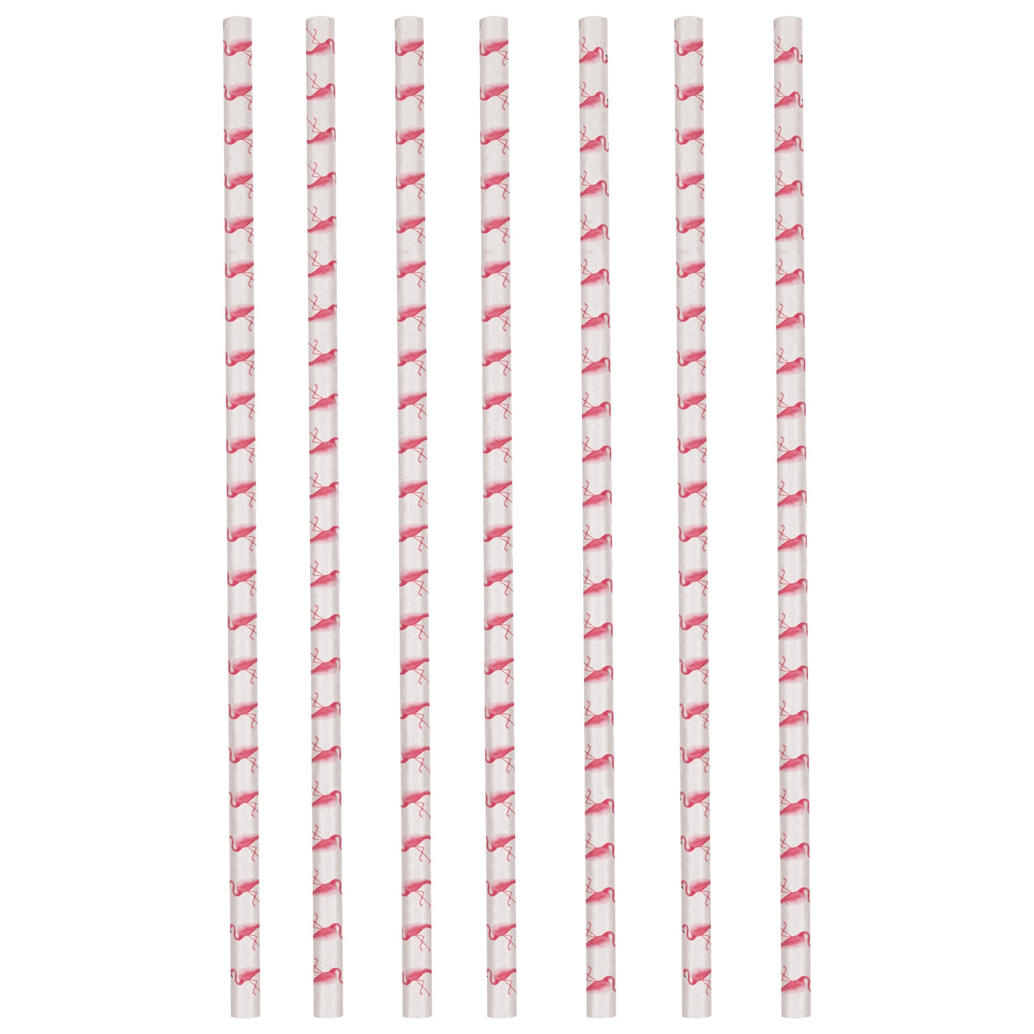 Paradis Flamingo Sugerør