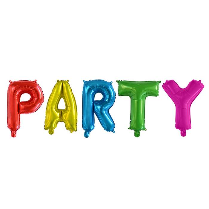 Party Folieballoner Multifarvet - 5 stk (46 cm) - Temashop