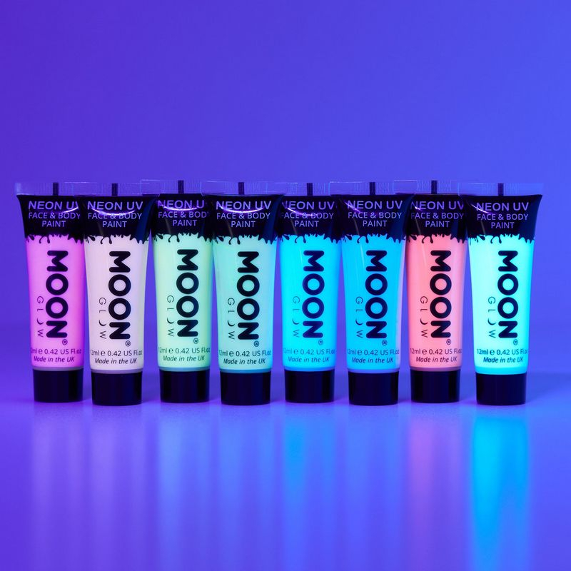 Pastel Neon UV Ansigtsmaling | UV / Neon Sminke / Makeup - Makeup & Negle - Temashop