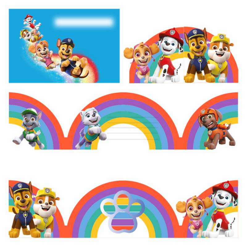Paw Patrol Invitationer - 8 stk | Paw Patrol Invitationer - Temashop