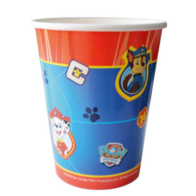 Paw Patrol Papkrus - 8 stk (250 ml) | Paw Patrol Krus - Temashop
