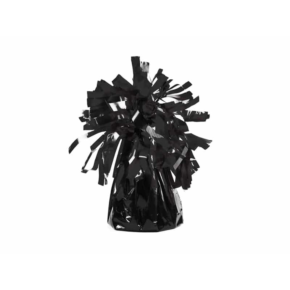 Ballonvægt Sort 130 g - 1 stk (130 g) | Sort tema Ballonvægte - Temashop