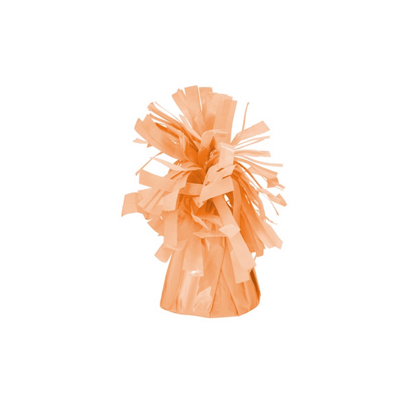 Pastel Ballonvægt Orange - 1 stk (130 g) | Orange tema Ballonvægte - Temashop