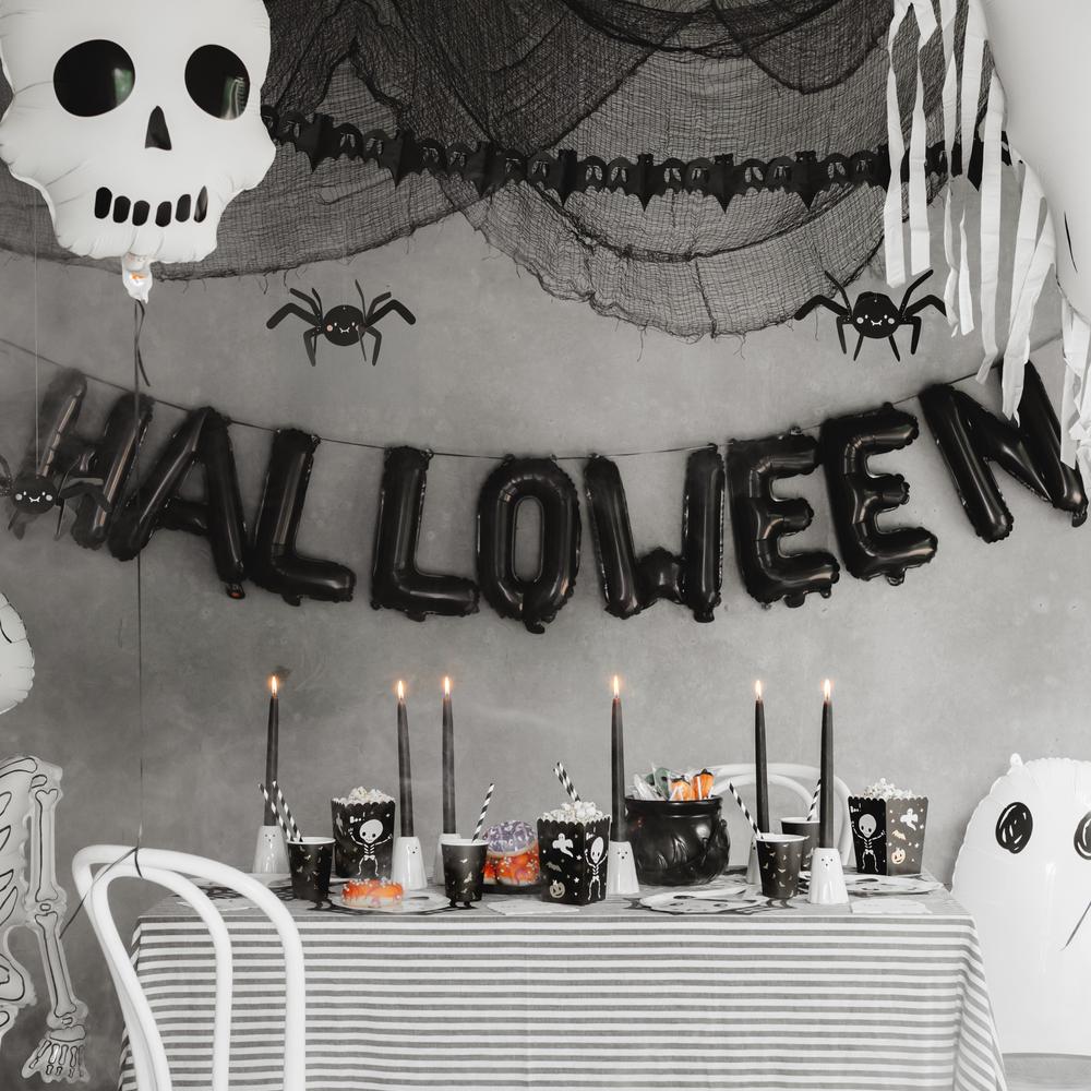Halloween Folieballoner Sort