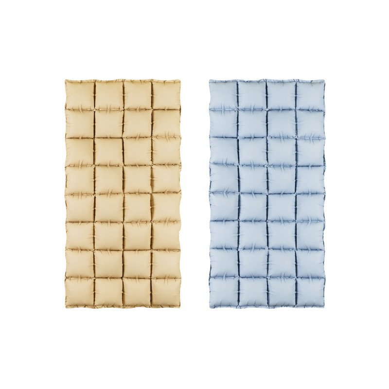 Folieballon Backdrop Beige/Blå