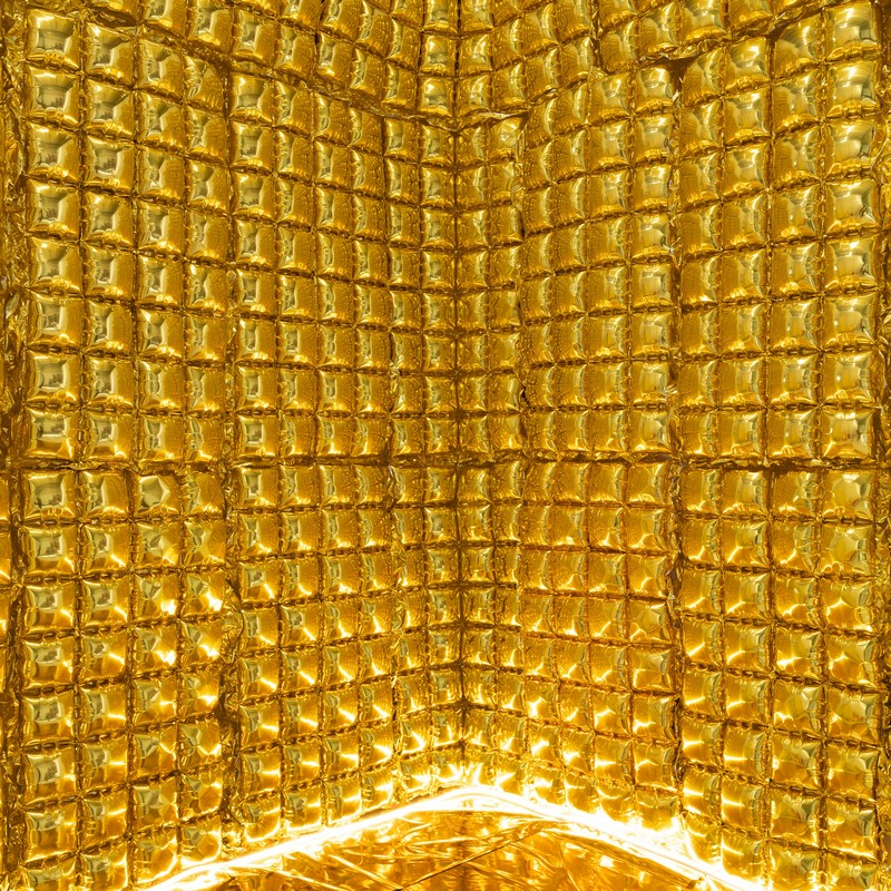 Folieballon Backdrop Guld