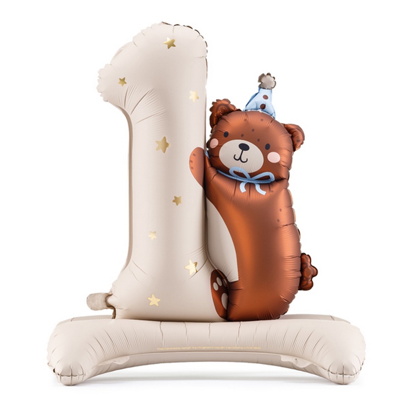 1 Års Bamse Folieballon