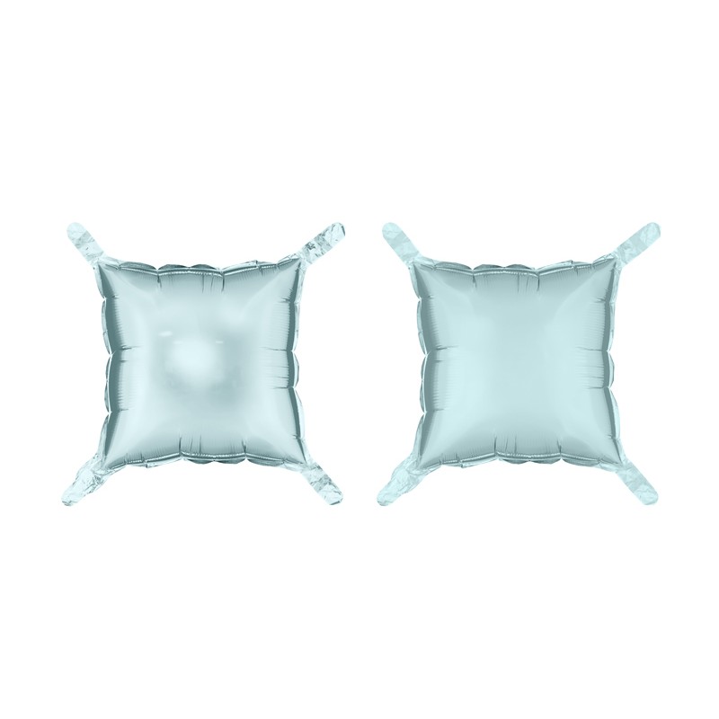 Firkant Folieballoner Blå