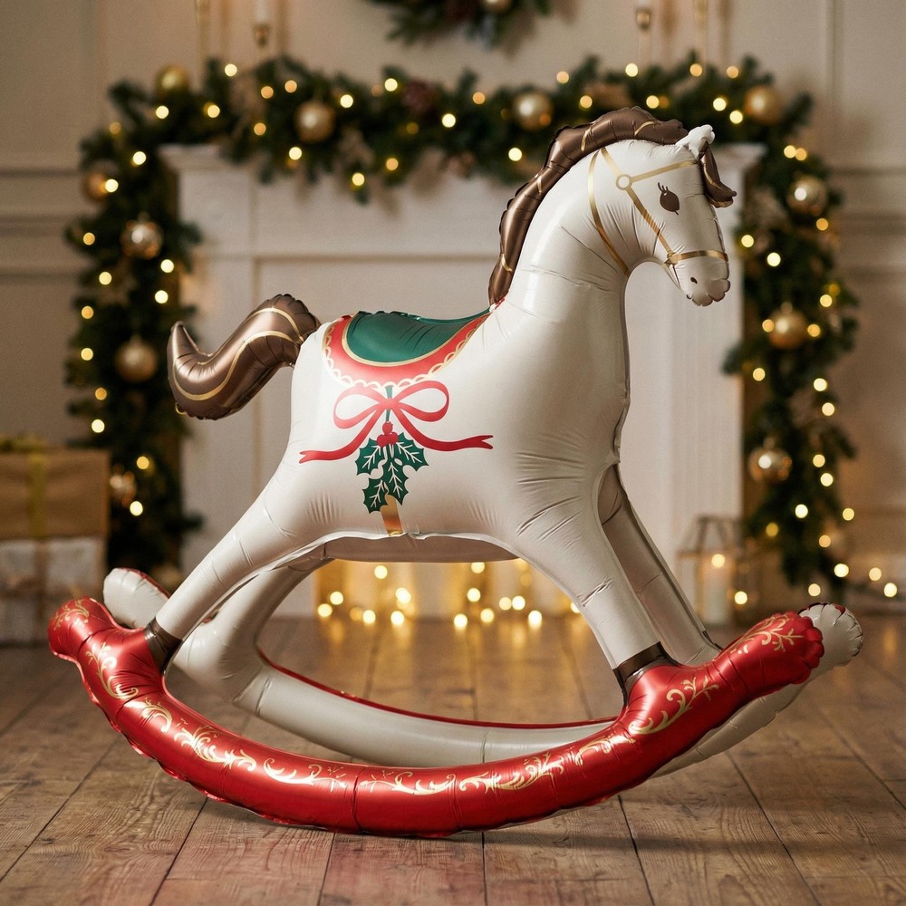 Jule Gyngehest Folieballon