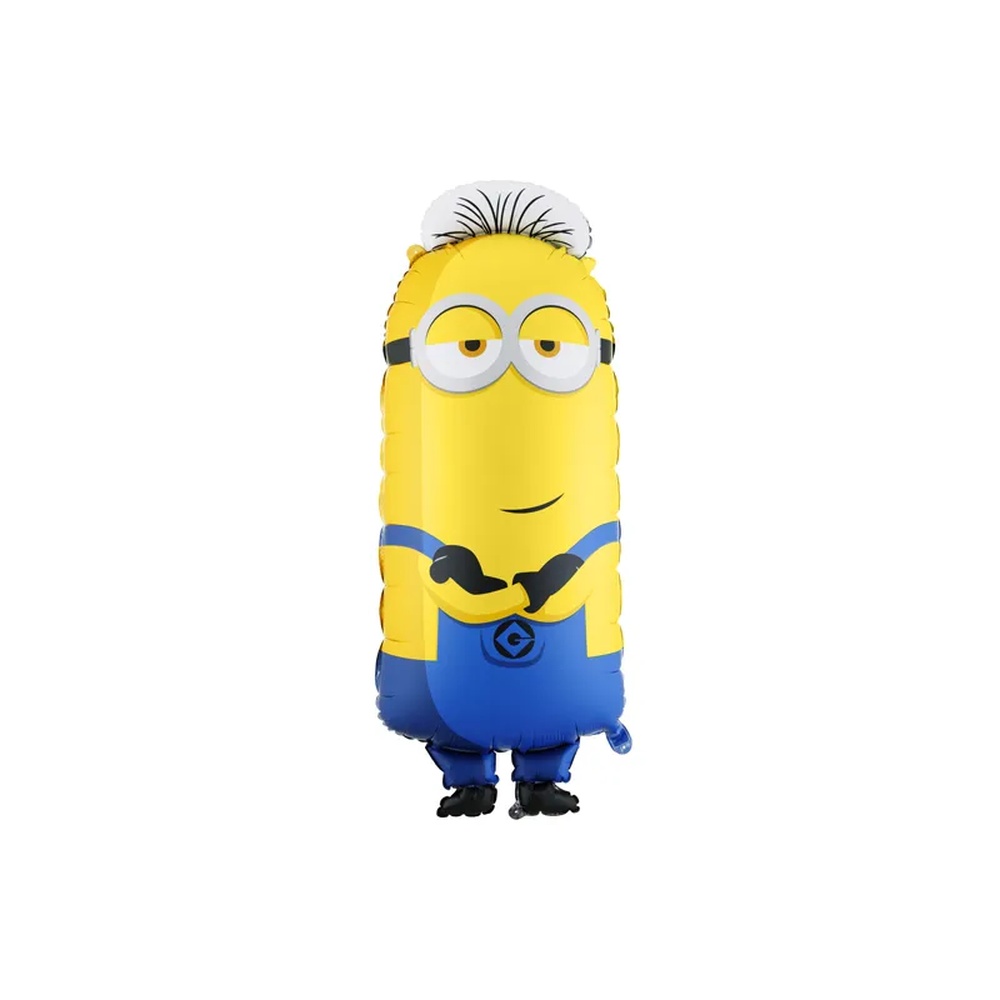 Minions Tim Folieballon - 1 stk (40 x 100 cm) | Minions Folieballoner - Temashop