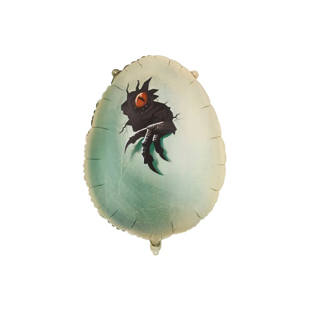 Jurassic World Dinoæg Folieballon - 1 stk (48 x 64 cm) | Jurassic World Folieballoner - Temashop