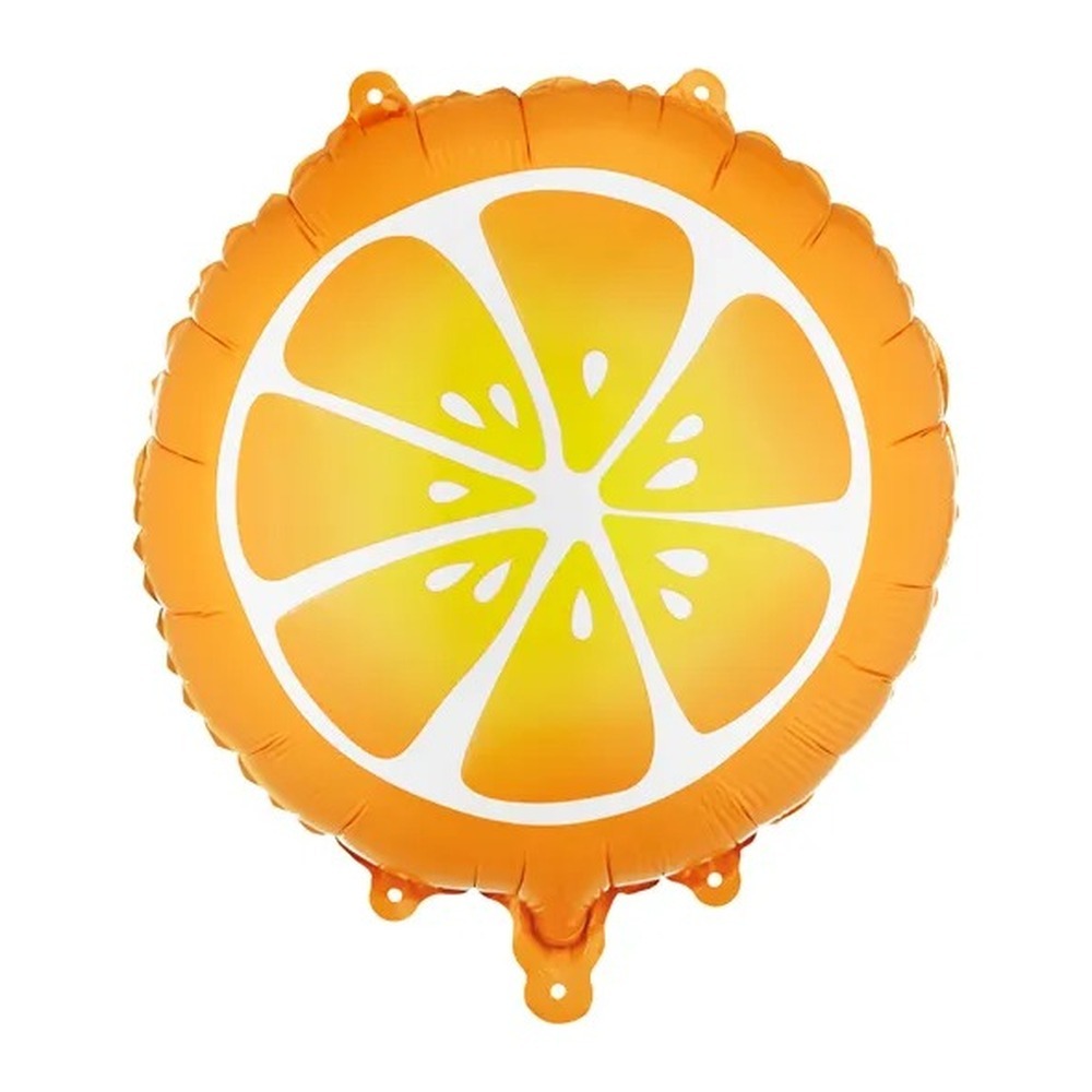Appelsinskive Folieballon