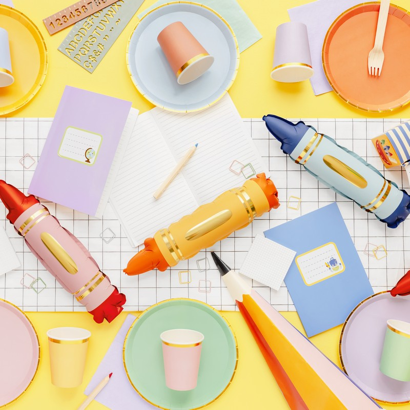 Farveblyant Folieballoner