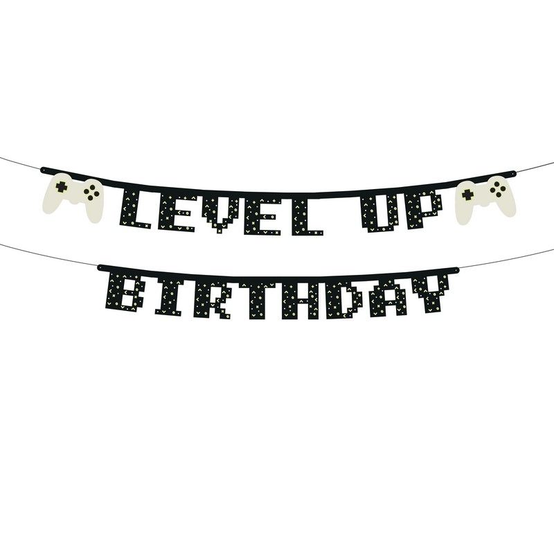 Level Up Birthday Guirlande