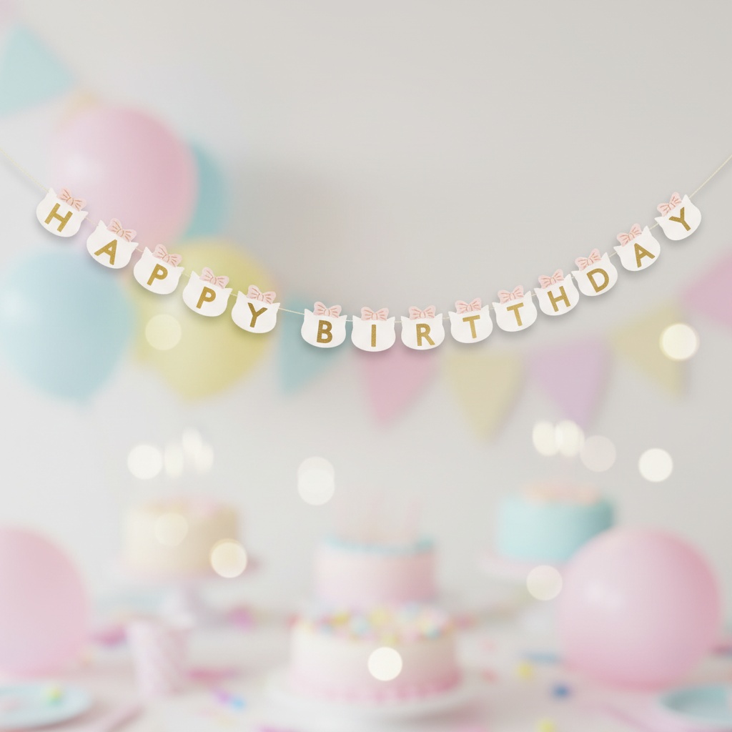 Katte Happy Birthday Guirlande