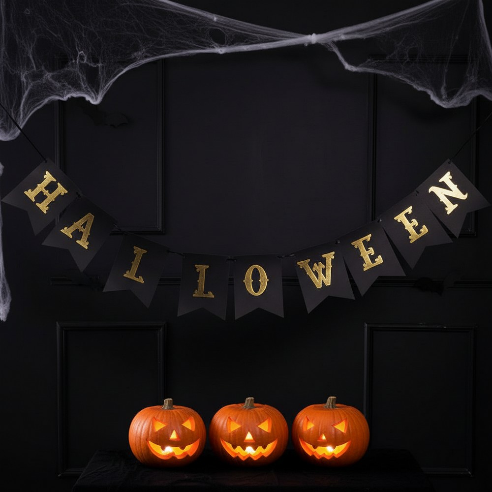 Halloween Flagguirlande