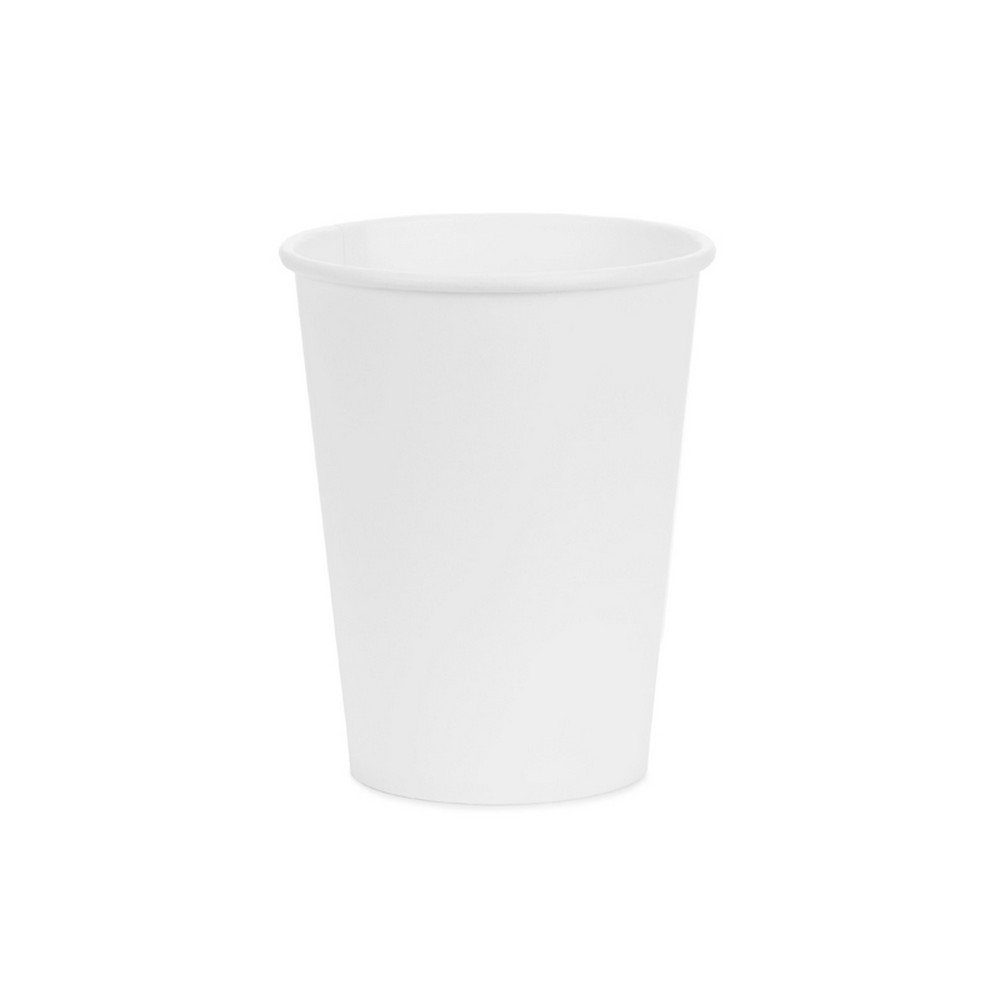 Papkrus Hvid - 6 stk (250 ml) | Hvidt tema Krus - Temashop