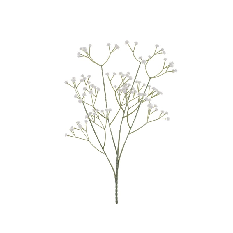 Kunstig Baby's Breath Brudeslør Hvid - 1 stk (62 cm) | Blomst Kunstige blomster - Temashop