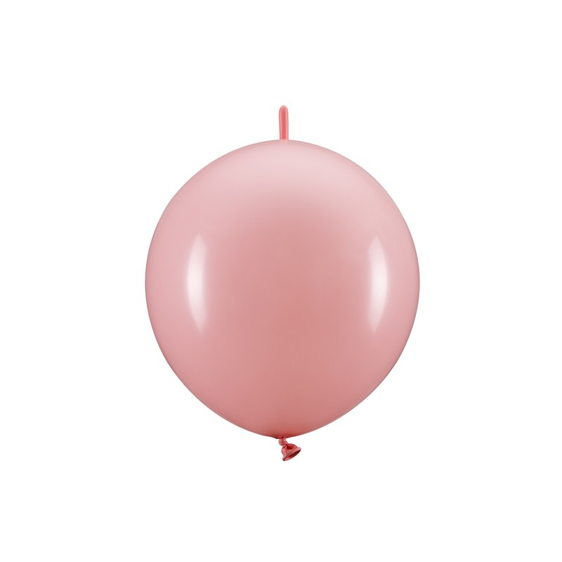 Linking Balloner Lyserød - 20 stk (33 cm) | Pink tema Latexballoner - Temashop