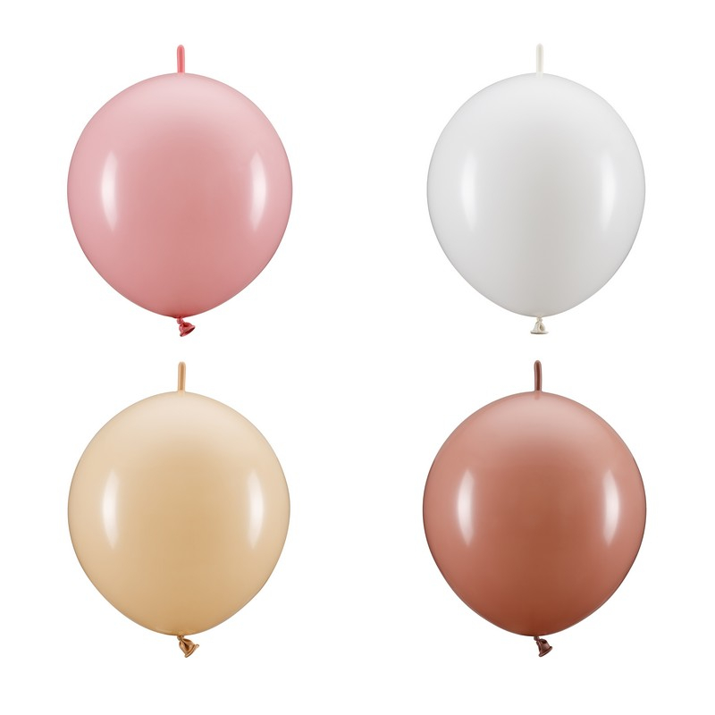 Linking Balloner Mix - 20 stk (33 cm) - Temashop