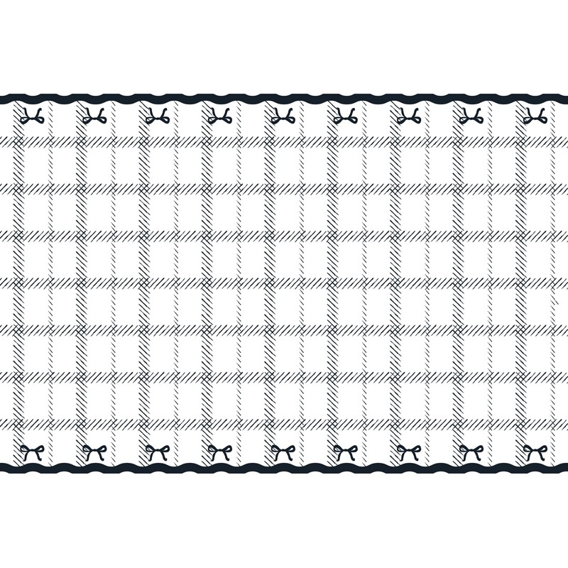 Ternet Sløjfe Engangsdug - 1 stk (180 x 120 cm) - Temashop