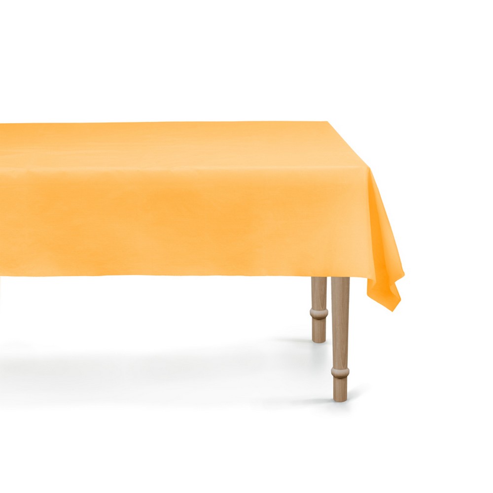 Plastdug Lys Orange - 1 stk (137 x 183 cm) | Orange tema Duge - Temashop