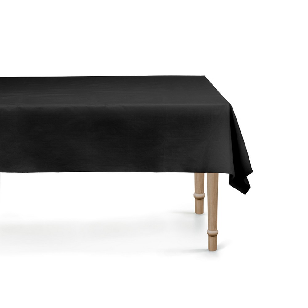 Plastdug Sort - 1 stk (137 x 183 cm) | Sort tema Duge - Temashop