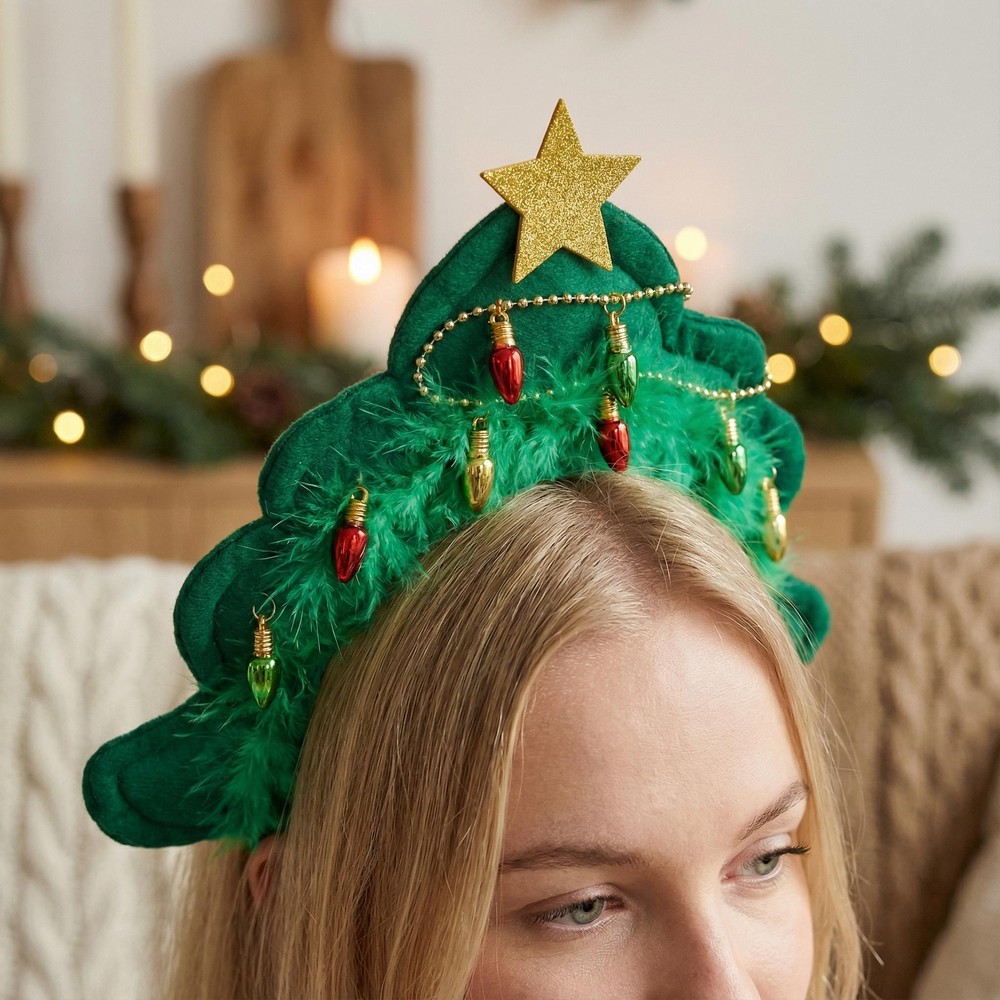 Juletræ Hårbøjle Grøn
