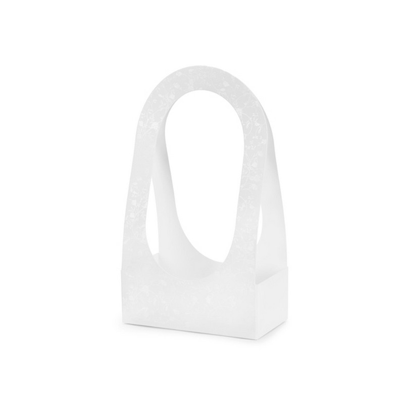 Bryllups Blomsteræske - 1 stk (21.6 x 11.7 x 38.5 cm) | Blomst Poser / Goodiebags - Temashop