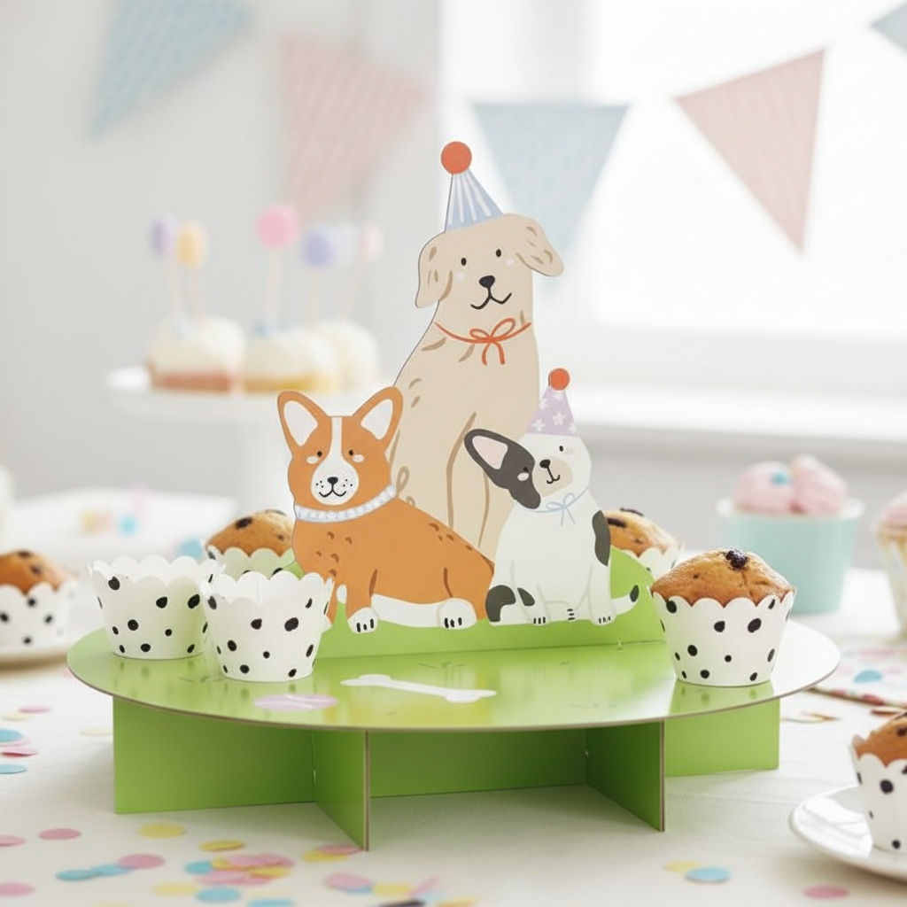 Hunde Kagestand - 1 stk (45 x 35 cm) | Hund Kagestand - Temashop