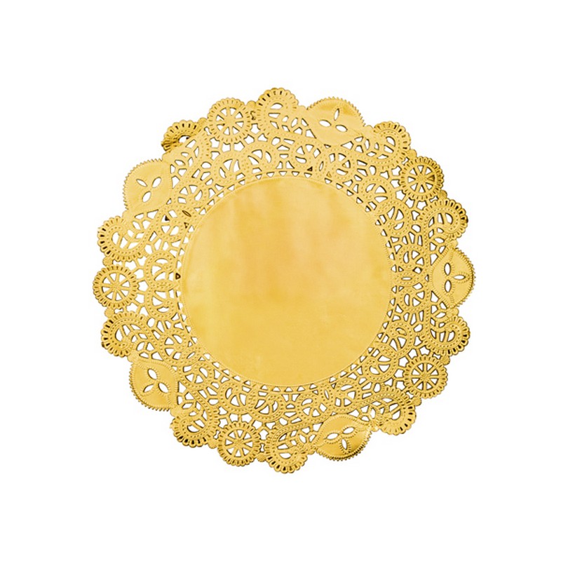 Blonde Dækkeservietter Guld