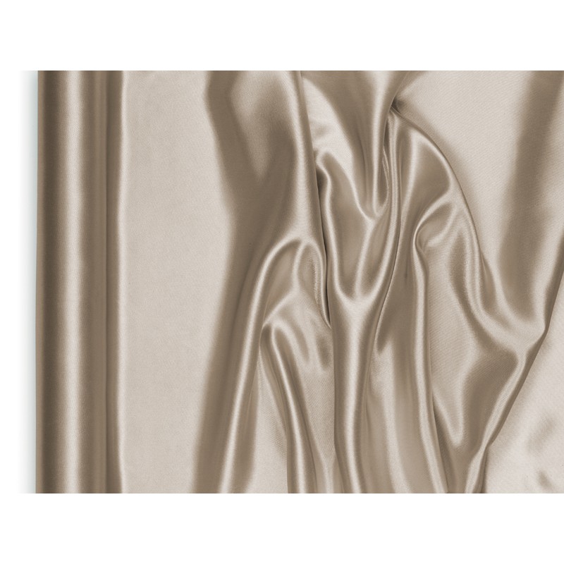 Satin Stof Bordløber Cold Gold - 1 stk (48 x 900 cm) | Sølv tema Stof / tekstil - Temashop