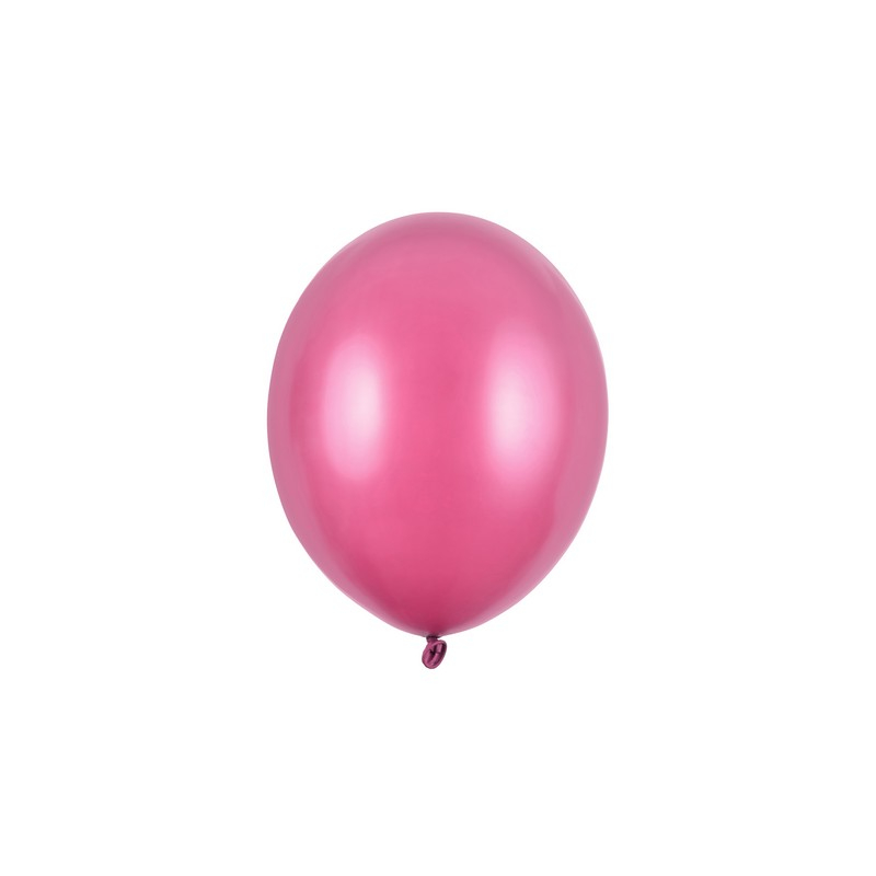 Balloner Metallic Hot Pink - 100 stk (23 cm) | Pink tema Latexballoner - Temashop