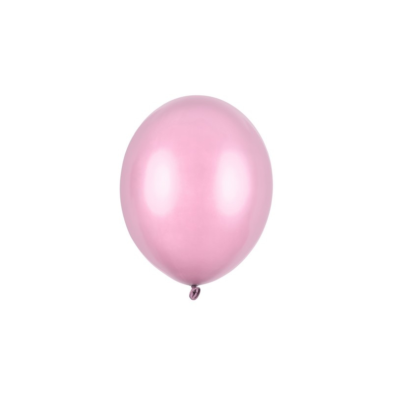 Balloner Metallic Candy Pink - 100 stk (23 cm) | Pink tema Latexballoner - Temashop