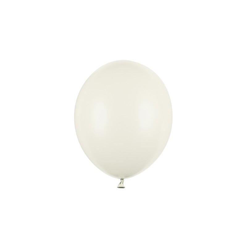 Balloner Pastel Light Cream - 100 stk (23 cm) - Temashop