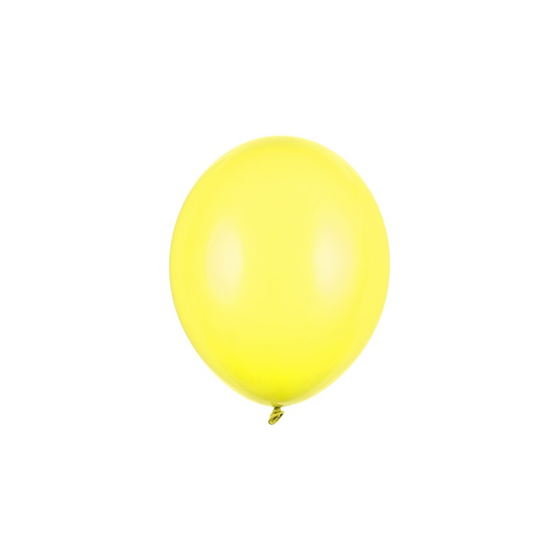 Balloner Pastel Lemon Zest - 100 stk (23 cm) | Gul tema Latexballoner - Temashop