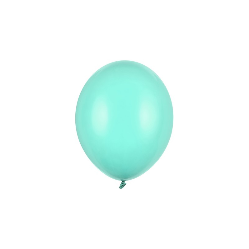 Balloner Pastel Light Minty - 100 stk (23 cm) | Mint Tema Latexballoner - Temashop