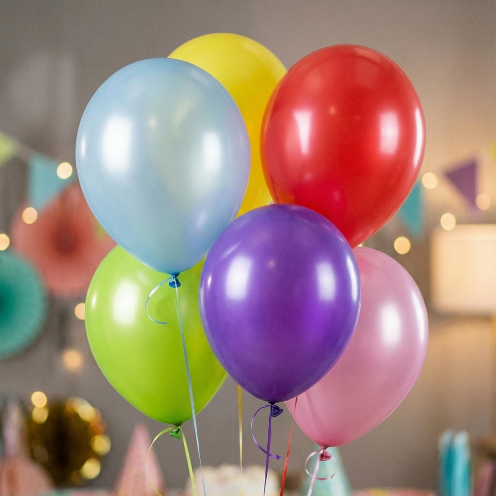 Metallisk Mix Balloner - 10 stk (30 cm) - Temashop