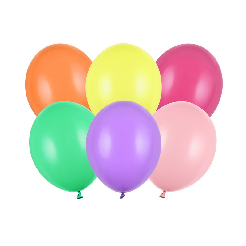 Latexballoner Mix - 10 stk (30 cm) - Temashop