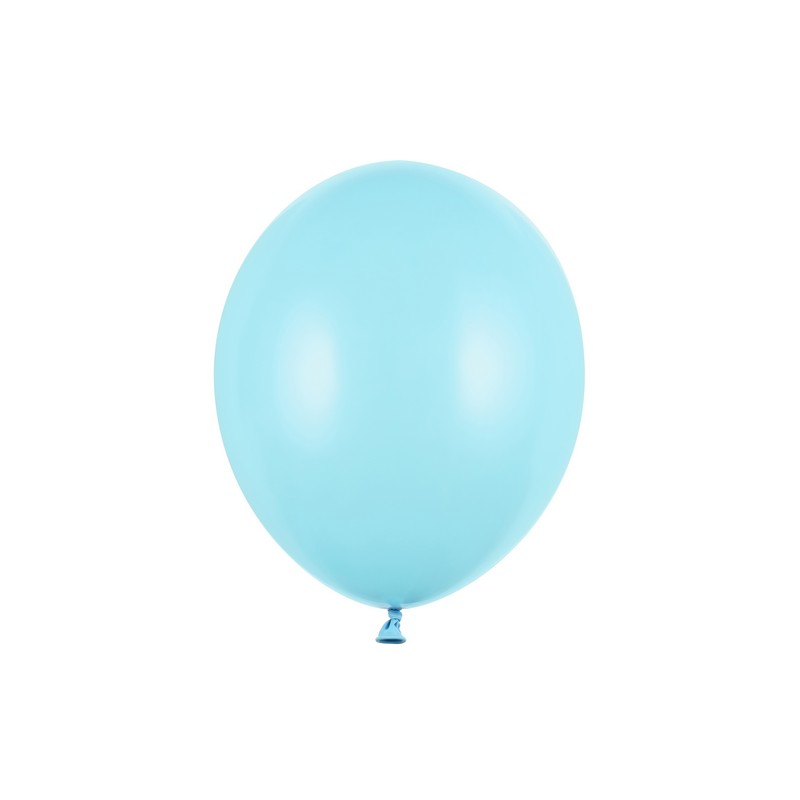 Latexballoner Pastel Lyseblå - 50 stk (30 cm) | Blåt tema Latexballoner - Temashop