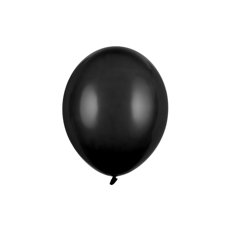 Latexballoner Sort - 100 stk (30 cm) | Sort tema Latexballoner - Temashop