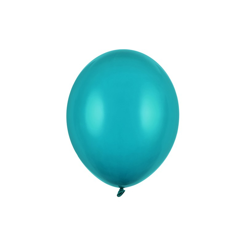 Latexballoner Lagoon Blue - 100 stk (30 cm) | Blåt tema Latexballoner - Temashop