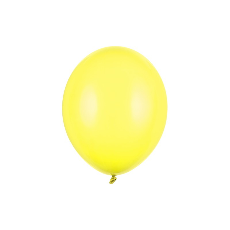 Latexballoner Pastel Lemon Zest - 100 stk (30 cm) | Gul tema Latexballoner - Temashop
