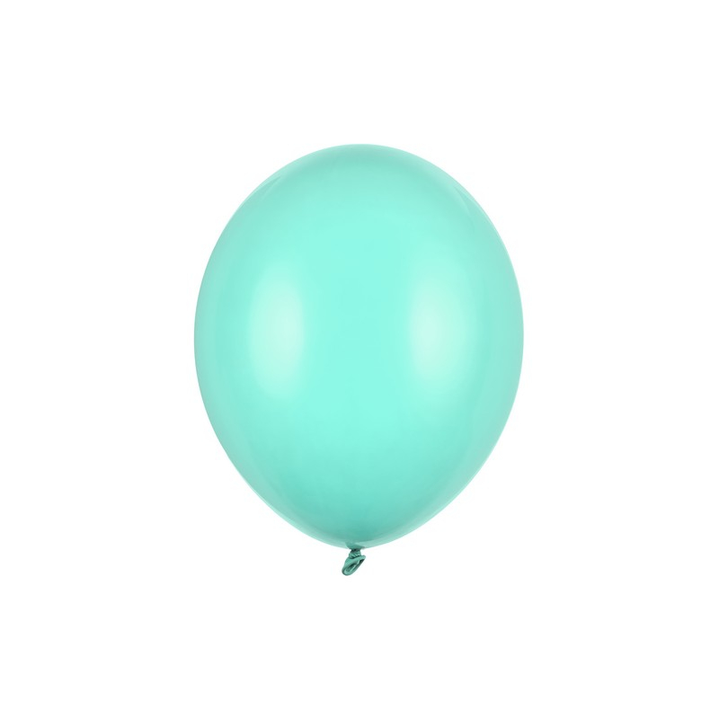 Latexballoner Pastel Light Mint - 50 stk (30 cm) | Mint Tema Latexballoner - Temashop