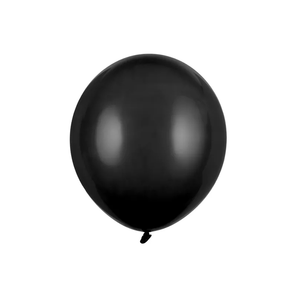 Latexballoner Pastel Black 43 cm - 25 stk (43 cm) | Sort tema Latexballoner - Temashop