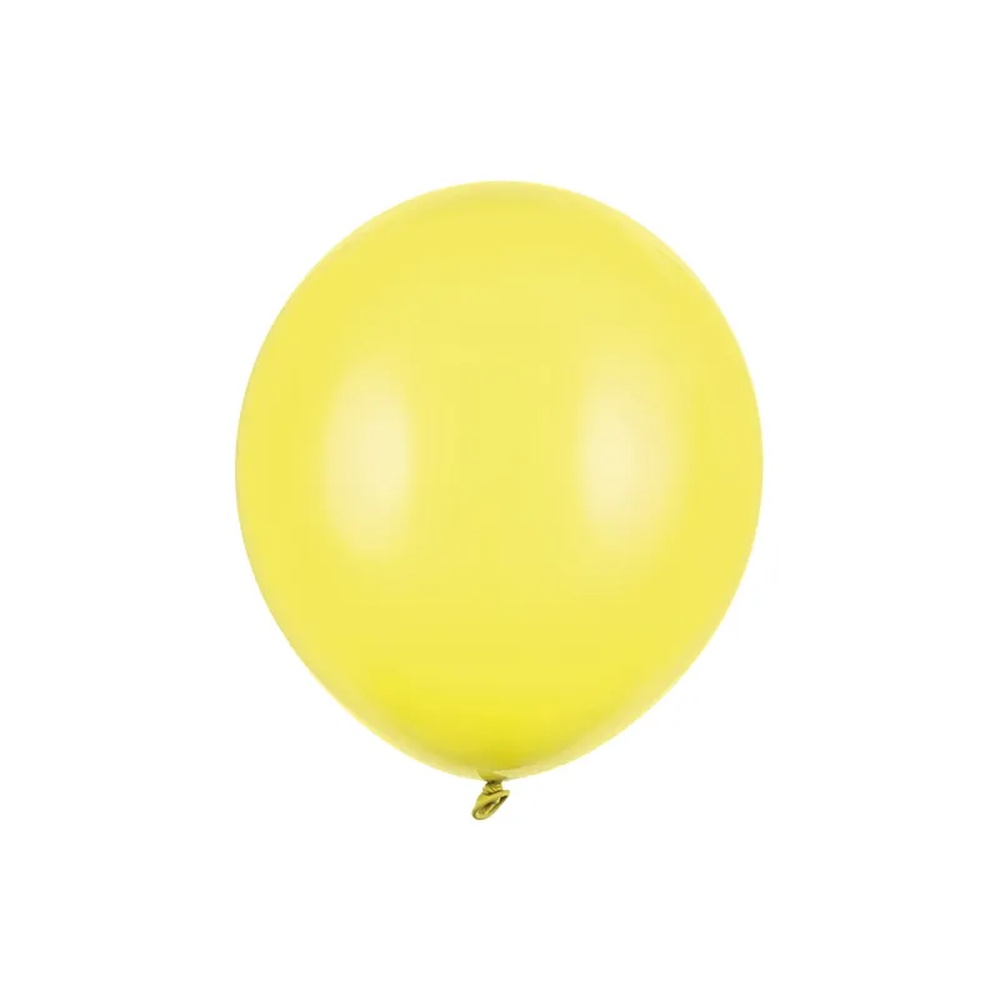 Latexballoner Pastel Lemon Zest 43 cm - 25 stk (43 cm) | Gul tema Latexballoner - Temashop