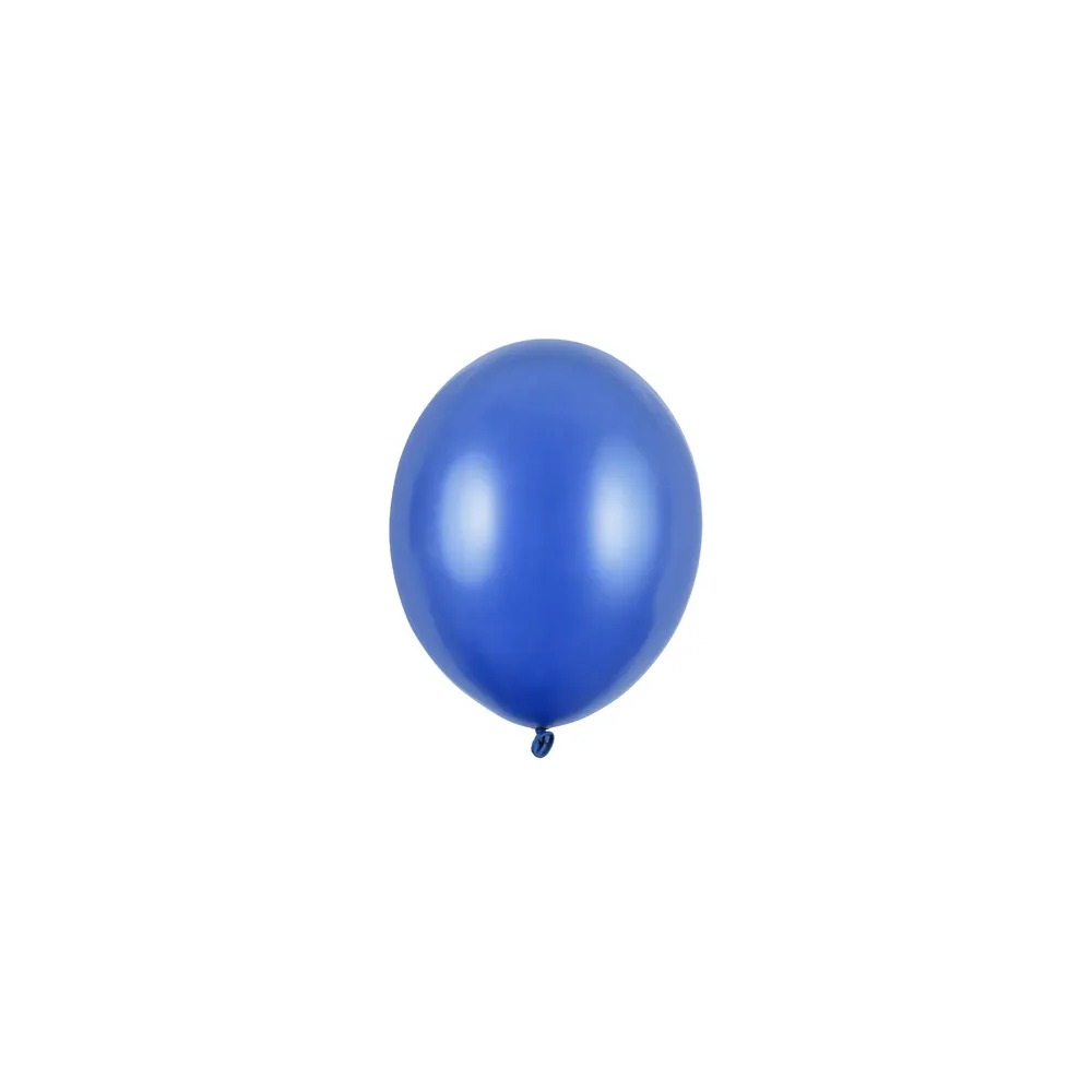 Små Krom Latexballoner Blå - 10 stk (Ø 12 cm) | Blåt tema Kromballoner - Temashop