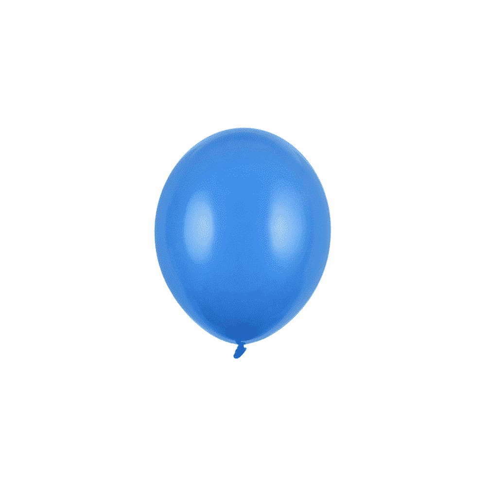 Små Latexballoner Pastel Cornflower Blue - 100 stk (12 cm) | Blåt tema Latexballoner - Temashop