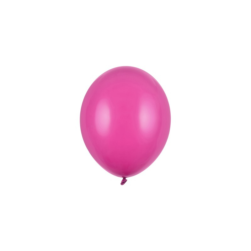 Små Balloner Pastel Hot Pink - 100 stk (12 cm) | Pink tema Latexballoner - Temashop