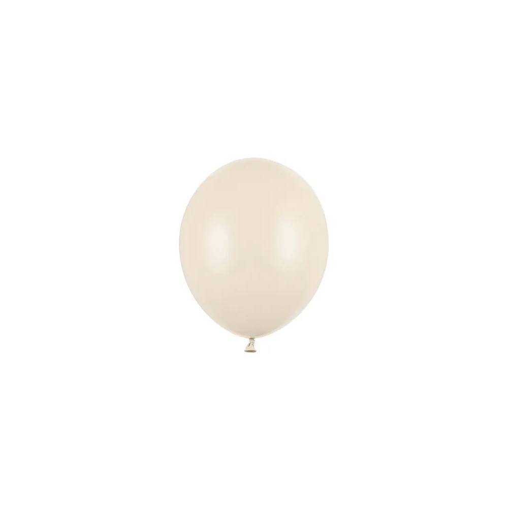 Små Latexballoner Alabaster - 10 stk (Ø 12 cm) | Hvidt tema Latexballoner - Temashop